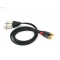 Аудио кабель 2 XLR (F) - 2  RCA несимметричный, длина 1 метр