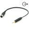 DIN 5 pin - mini JACK 3.5