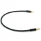 micro JACK 2.5 (TRS) - mini JACK 3.5 (TRS) кабель 5мм - 0,5 м.