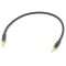 micro JACK 2.5 (TRS) - mini JACK 3.5 (TRS) кабель 5мм - 0,5 м.