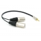 Y кабель mini JACK 3.5 - 2 x XLR (M) несимметричный, netaudio, GA402, длина 1 метр