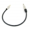 Аудио кабель mini JACK 3.5 - JACK 6.3 межблочный, симметричный, балансный, длина 0,5 метра
