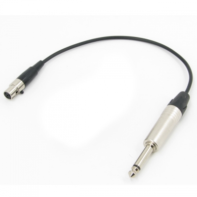 Аудио кабель mini XLR (F) 4 pin - JACK 6.3 аналог CPI FP-RT 4 cordial, диаметр 3мм, netaudio, C202 (mini XLR 4pin - JACK 6.3) длина 0,5 метра