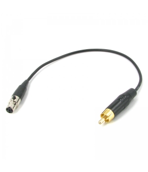 Аудио кабель mini XLR (F) 4 pin - RCA, диаметр 3мм, несимметричный, netaudio, C202, 730125-05