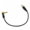 Аудио кабель mini XLR (F) - mini JACK 3.5 угловой 0,5 метра