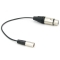 Аудио кабель mini XLR (M)-XLR (F) netaudio, C202, длина 0,5 м.