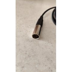 Аудио кабель mini XLR (M)-XLR (F) симметр. балансный, 3мм, netaudio, C202, (mini XLR male - XLR female) длина 0,5 м.