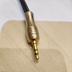 Y кабель mini JACK 3.5 - 2 x JACK 6.3 сдвоенный, несимметричный, стерео, netaudio, GA402, (miniTRS 3.5-2JACK) длина 0.5 метра