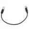 Аудио кабель mini XLR (F) - mini XLR (M) диаметр 3мм, netaudio, длина 0,5 метра