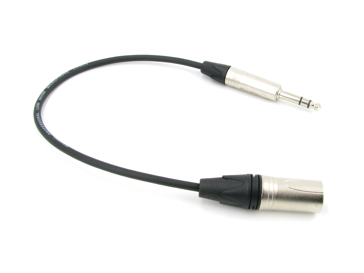 Аудио кабель XLR (M) - JACK 6.3