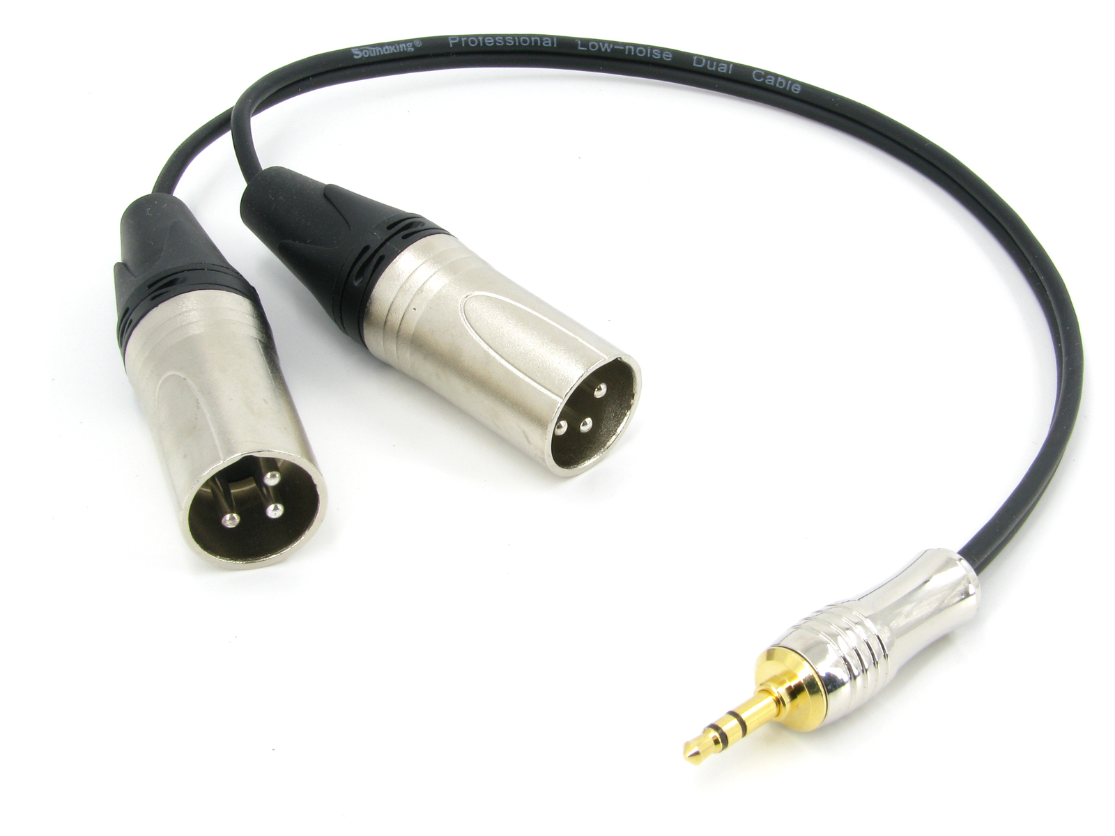 Y кабель mini JACK 3.5 - 2 x XLR