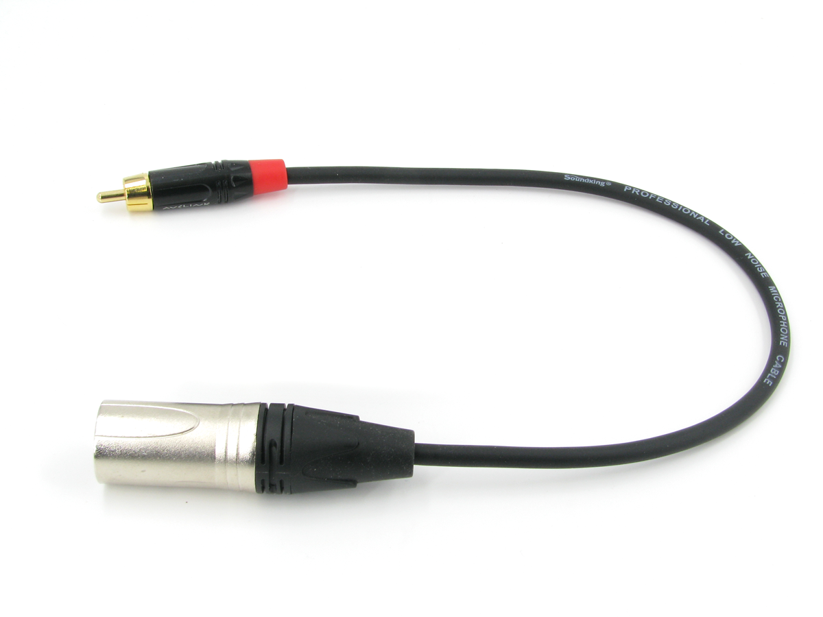 Аудио кабель XLR (m) - RCA